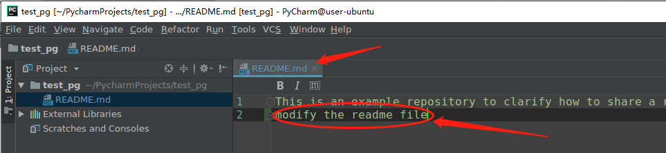 modify readme